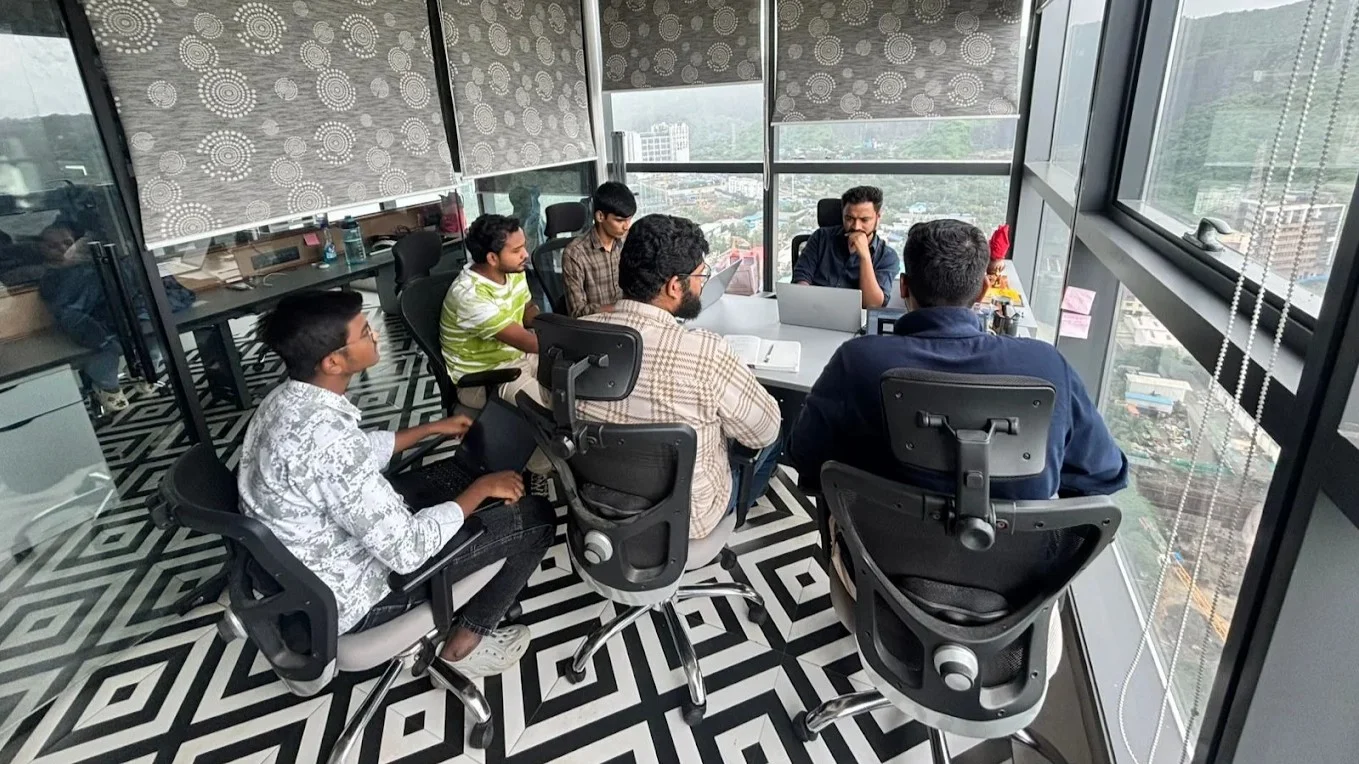 The Hype Marketing Agency team at work in the studio