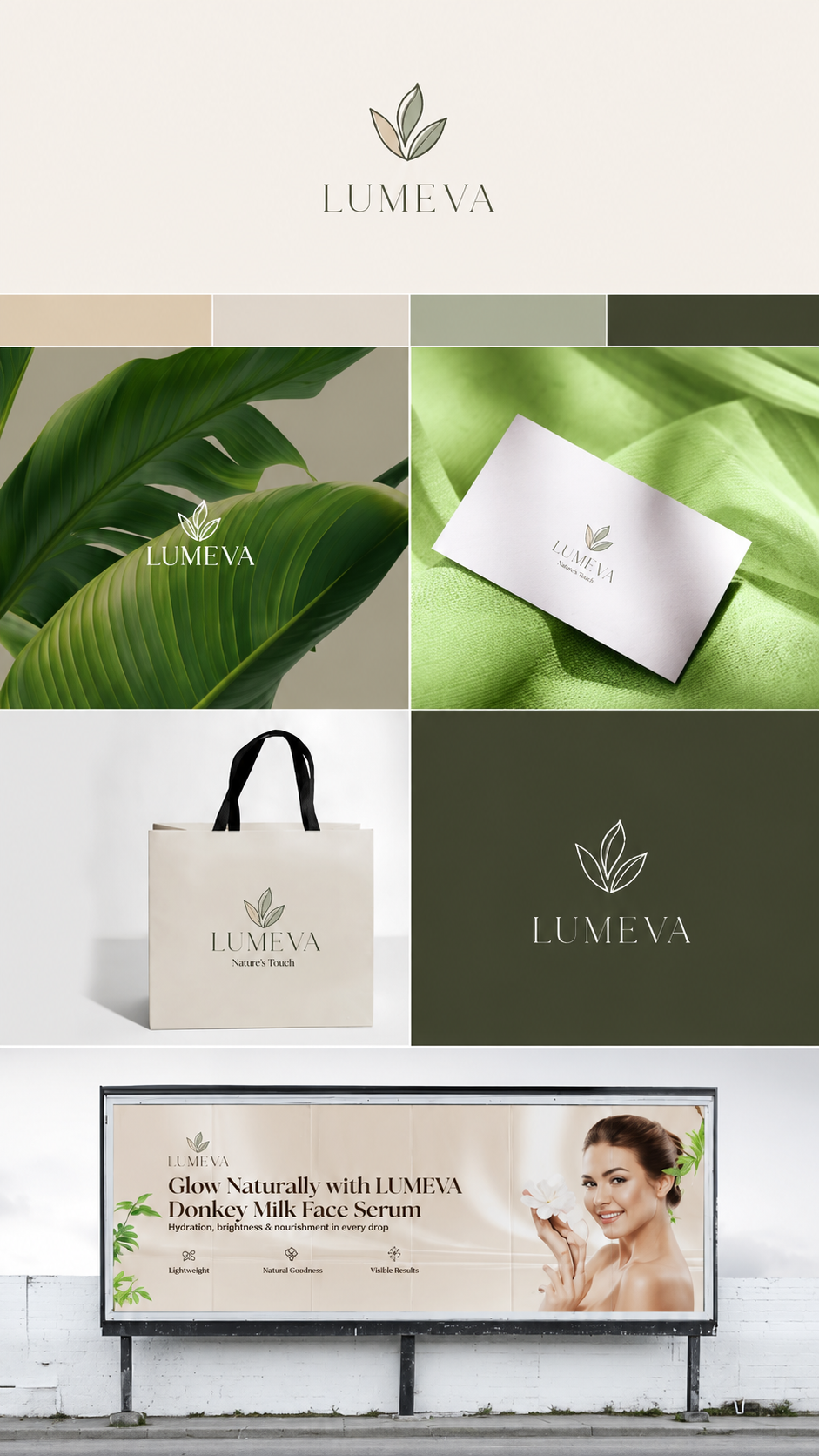 Brand identity & packaging mockup