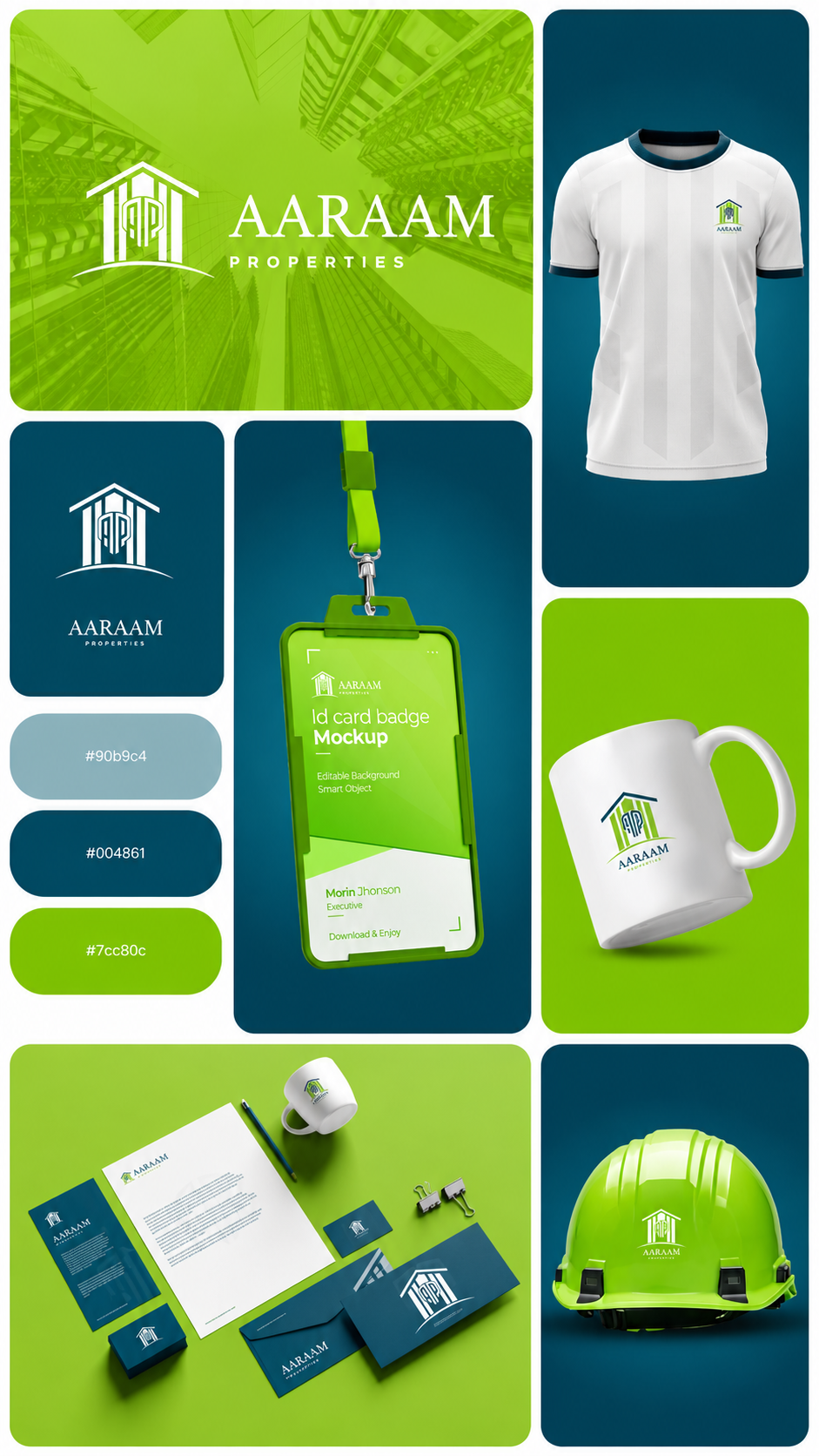 Brand identity & packaging mockup